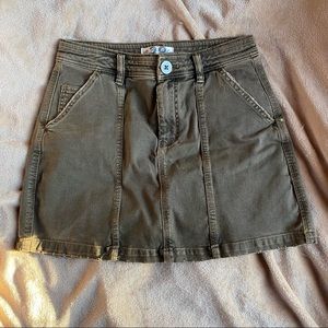 Free People women’s We The Free Lennox seamed mini skirt - 28
